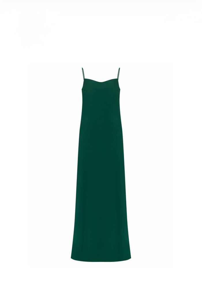 Minimalist slip maxi dress